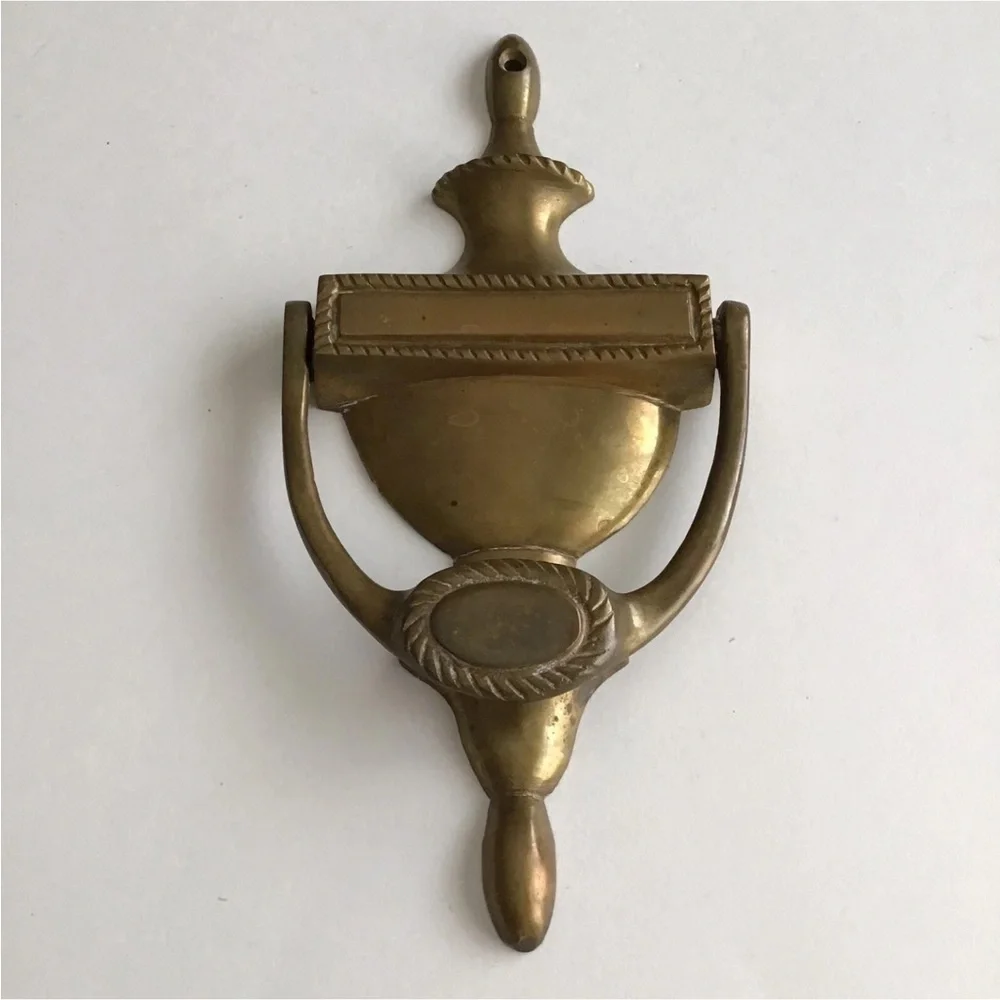 Brass Urn Style Door Knocker 8